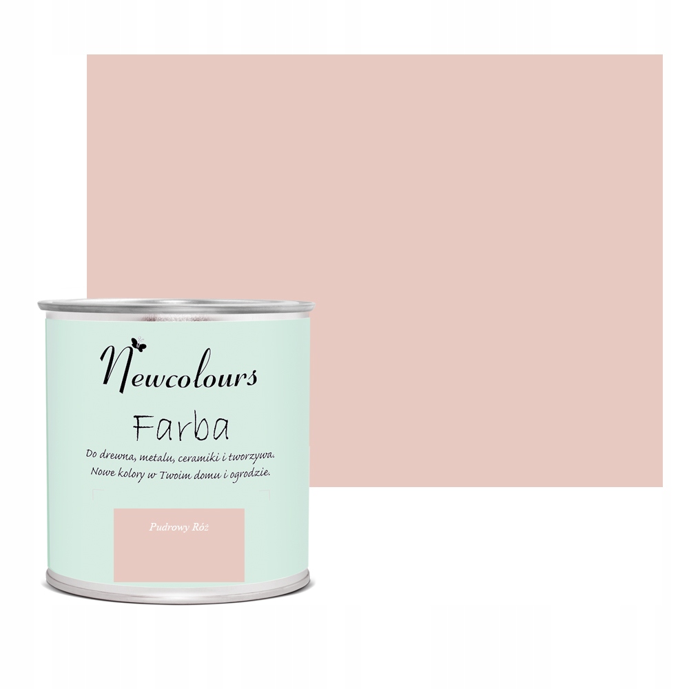 NEWCOLOUR Furniture Paint, Pink Powdery, 200 ml
