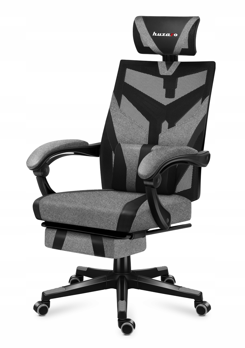 Herné kreslo - Huzaro Combat 5.0 Grey Gaming Gorkchair