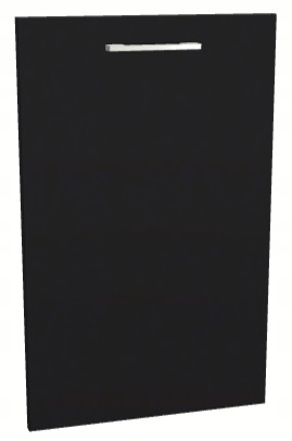 Kuchynská skrinka - Predná časť pre umývačku riadu Black Mat 45 cm propagácia