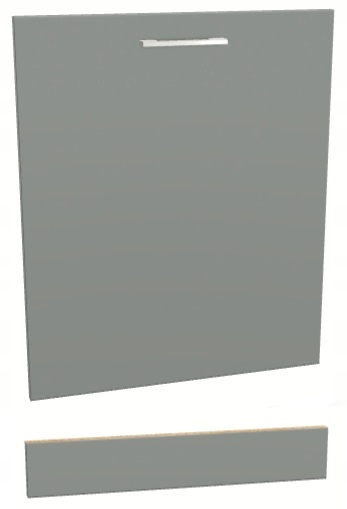 Kuchynská skrinka - Graphite Grey Fron to Work Washer 0162 60 + soklo