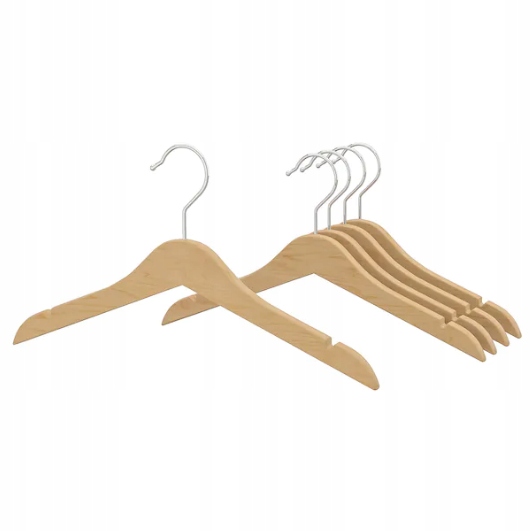Vešiaky - Ikea Hangy vešiaky na detské oblečenie 5 ks