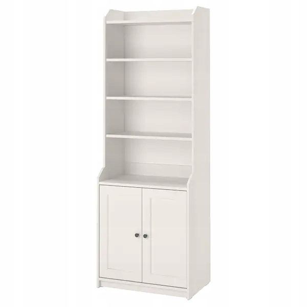 Vysoká skrinka Ikea Hauga s dverami biela 70x199cm