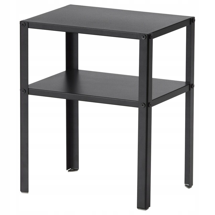 Nočný stolík - Ikea Knarrrevik čierna čierna tabuľka 37x28x45