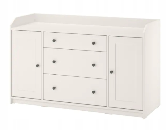 Ikea Hauga Krystens, White140x84 cm
