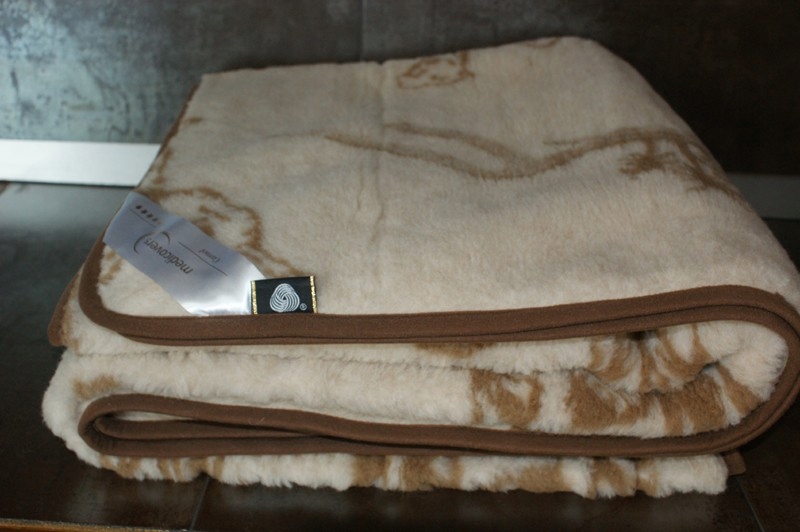 Prikrývka, prehozy na posteľ - Camel 160 vlnená vlna vlna prikrývka