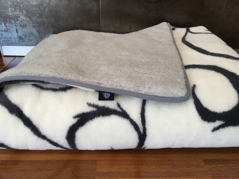 Prikrývka na spanie - Vlnená prikrývka Alpaka S. + Oriental Cashmere 140