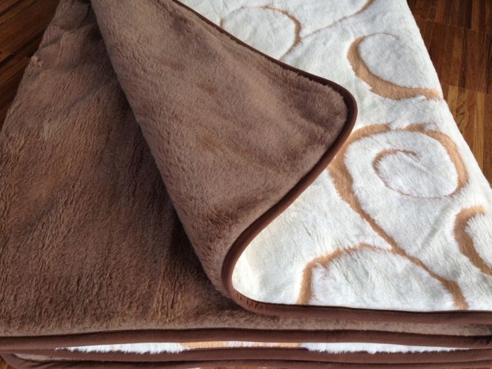 Prikrývka na spanie - Kašmír Gold +Camel Wool Quilt 200x200
