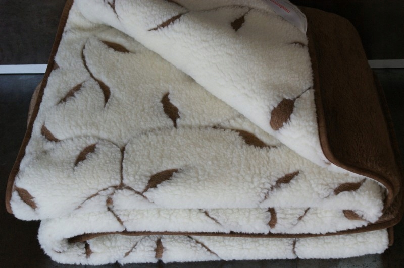 Prikrývka na spanie - Prikrývka merino Benjamin Brown+ Camel C 220