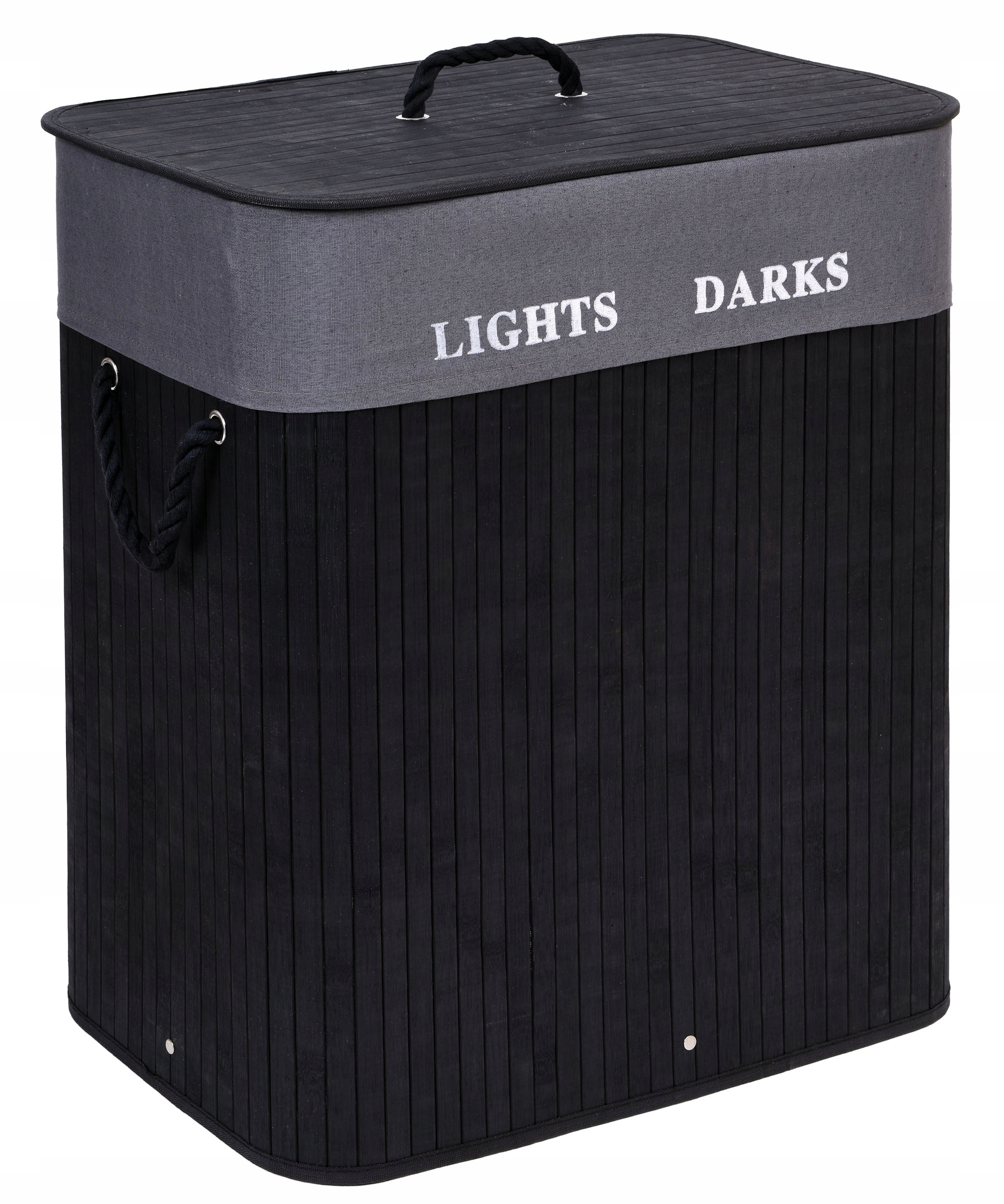 Kôš na bielizeň - Bambus Bambus Base Black Loft Container 100L