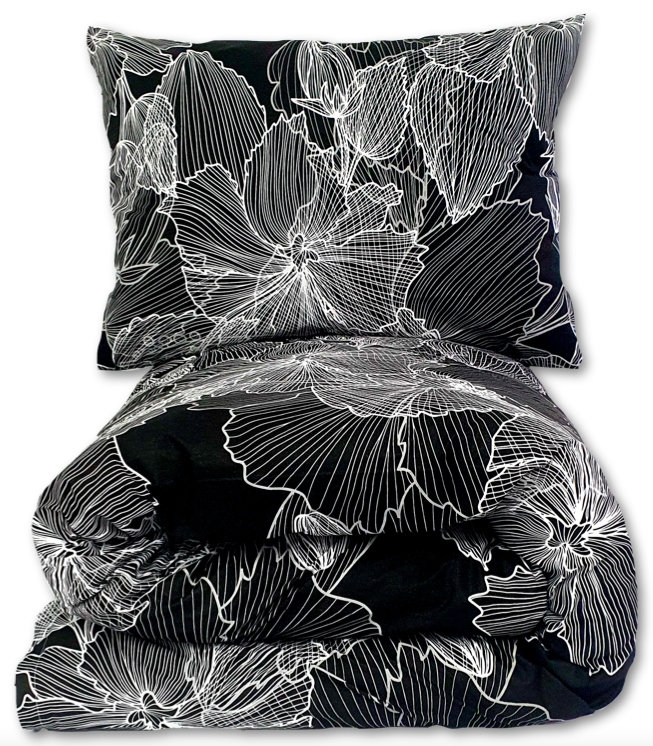 Kompletný set posteľných obliečok - Sada podstielky 160x200 Poľsko 100% bavlna WZ136