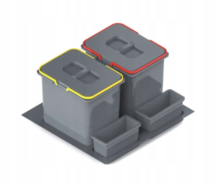 Kôš na triedenie odpadu - 4x LED RGB Clip.