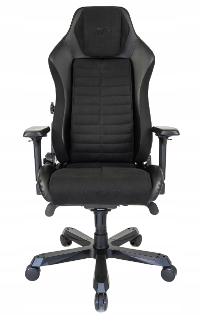 Herné kreslo - Herná stolička Dxracer Master Black Tkanina
