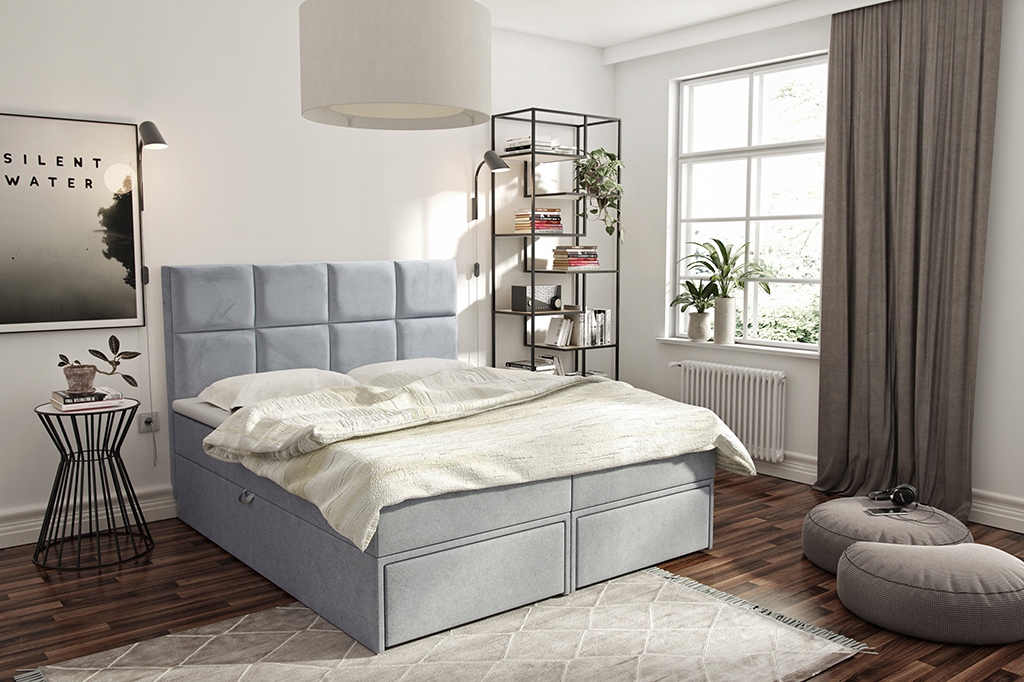 Posteľ do spálne - Arko 90x200 Premium penový matrac 22 cm