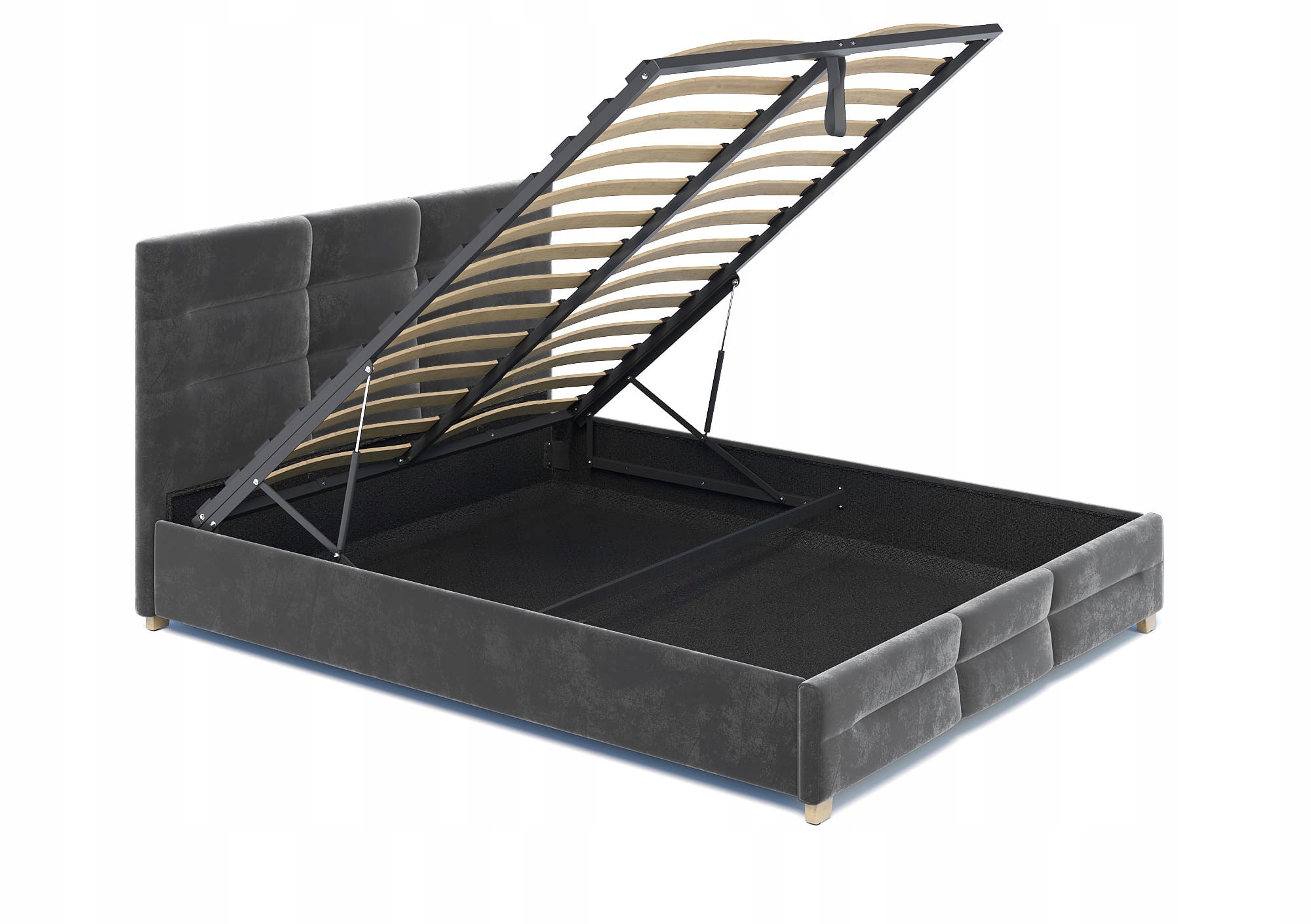 Posteľ do spálne - Bergamo Bed + Container 180x200 Farba na výber z