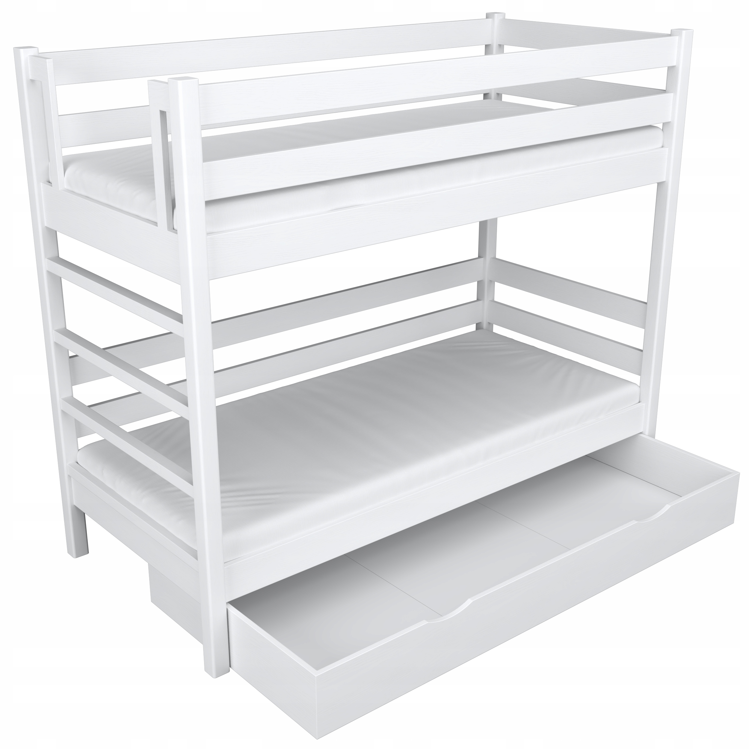 Detská posteľ - Moderná zásuvka Ola 120 cm predný lesk