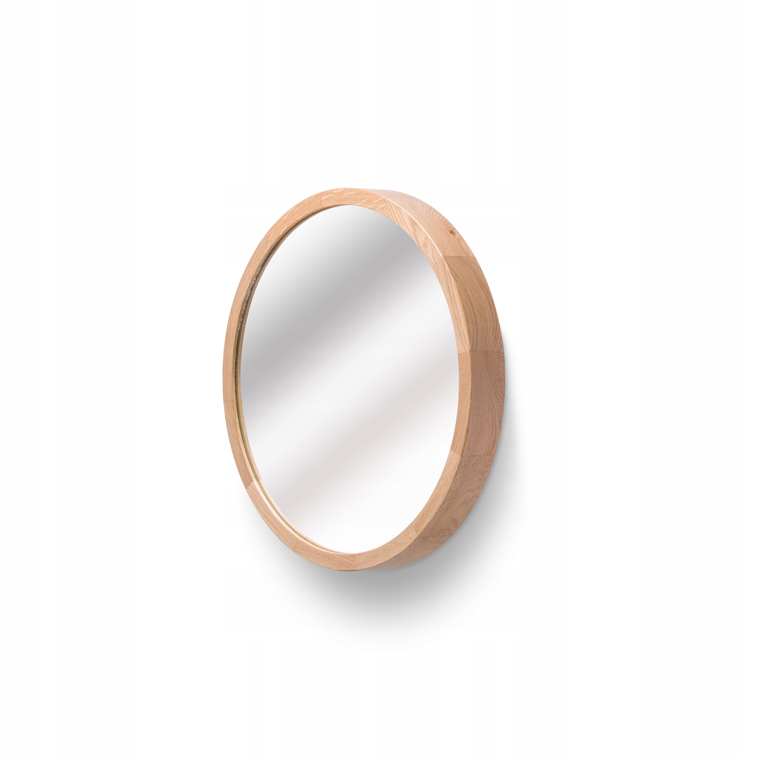 Zrkadlo do predsiene - Round Funel Mirror Fi375 Drevené duby