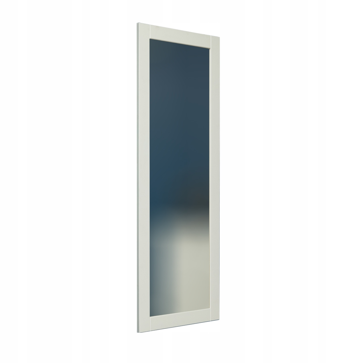 Biele borovicové zrkadlo 130x47 Belluno elegte pl027