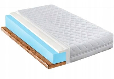 Matrac na posteľ - Matrac 180x200 Visco Coconut Memory New 20 cm