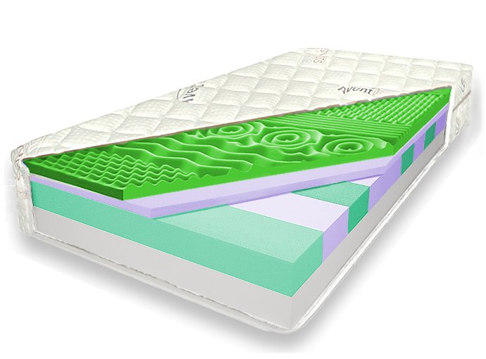 Matrac na posteľ - Ola 120x200 Pine Drevené postele Šedý rám!