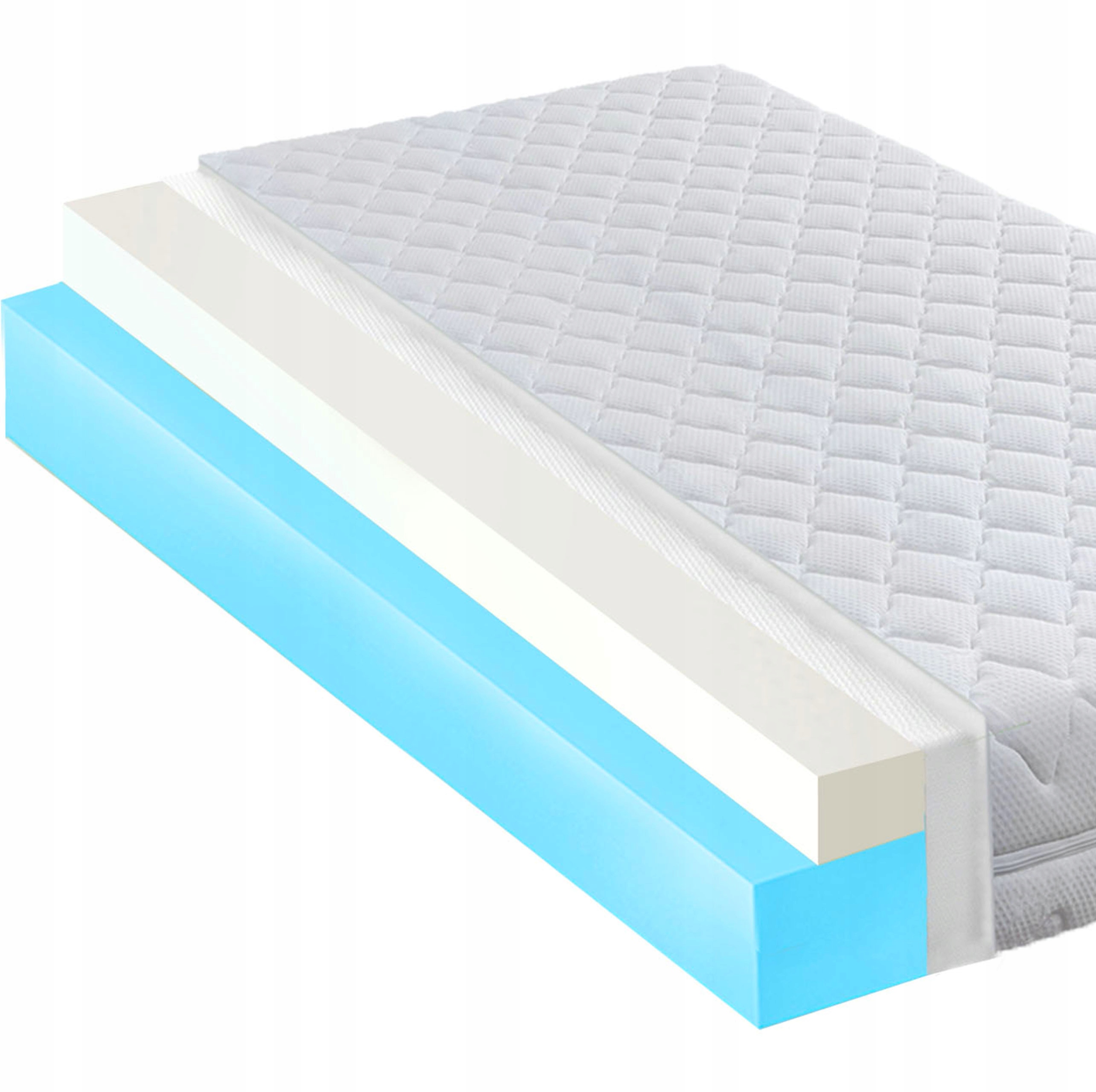 Matrac na posteľ - Matrac 70x180 Visco Memory 6cm Mashy Polish H1