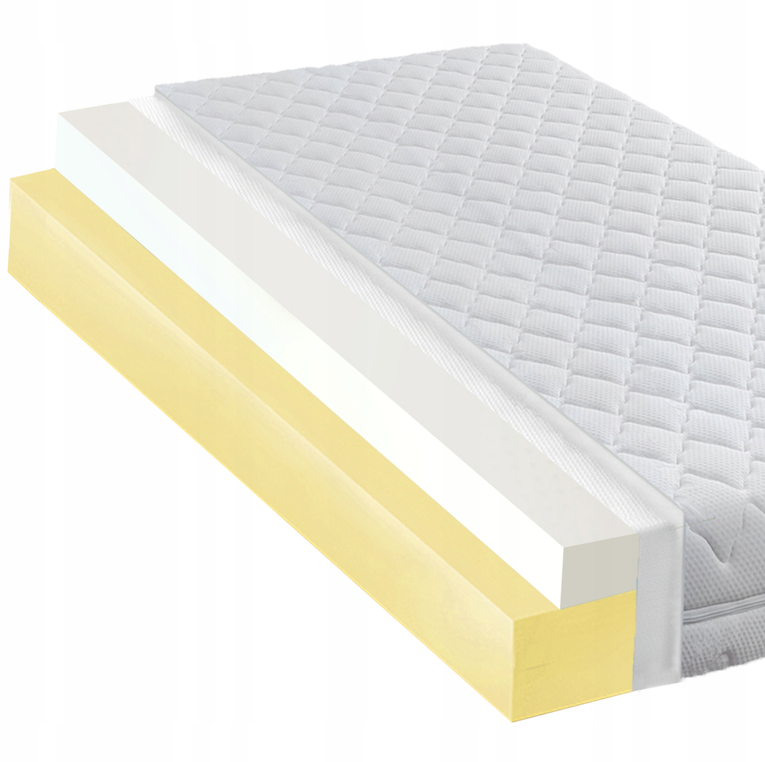 Matrac na posteľ - Matrac 90x190 Viscomemory 6cm Hypoalergenic 21 cm