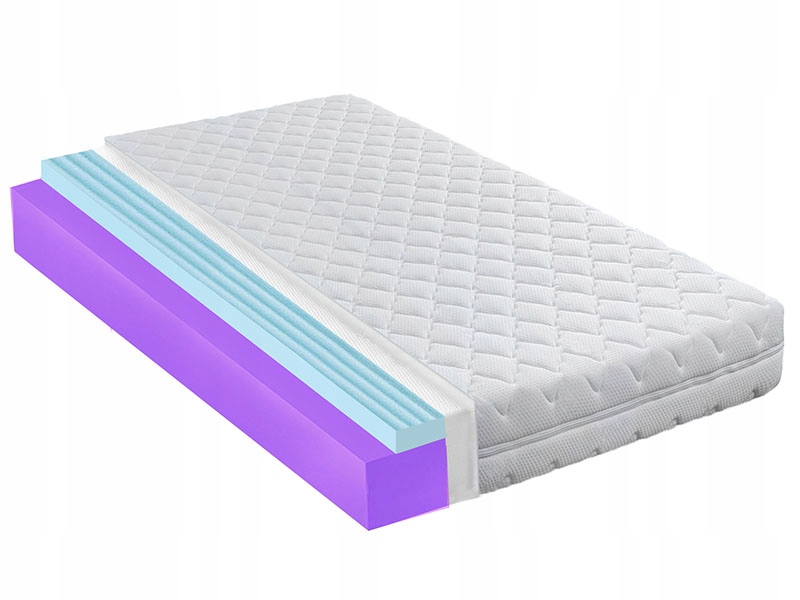 Matrac na posteľ - Matrac 70x190 dvojitý -s latexovým kokosom 15 cm