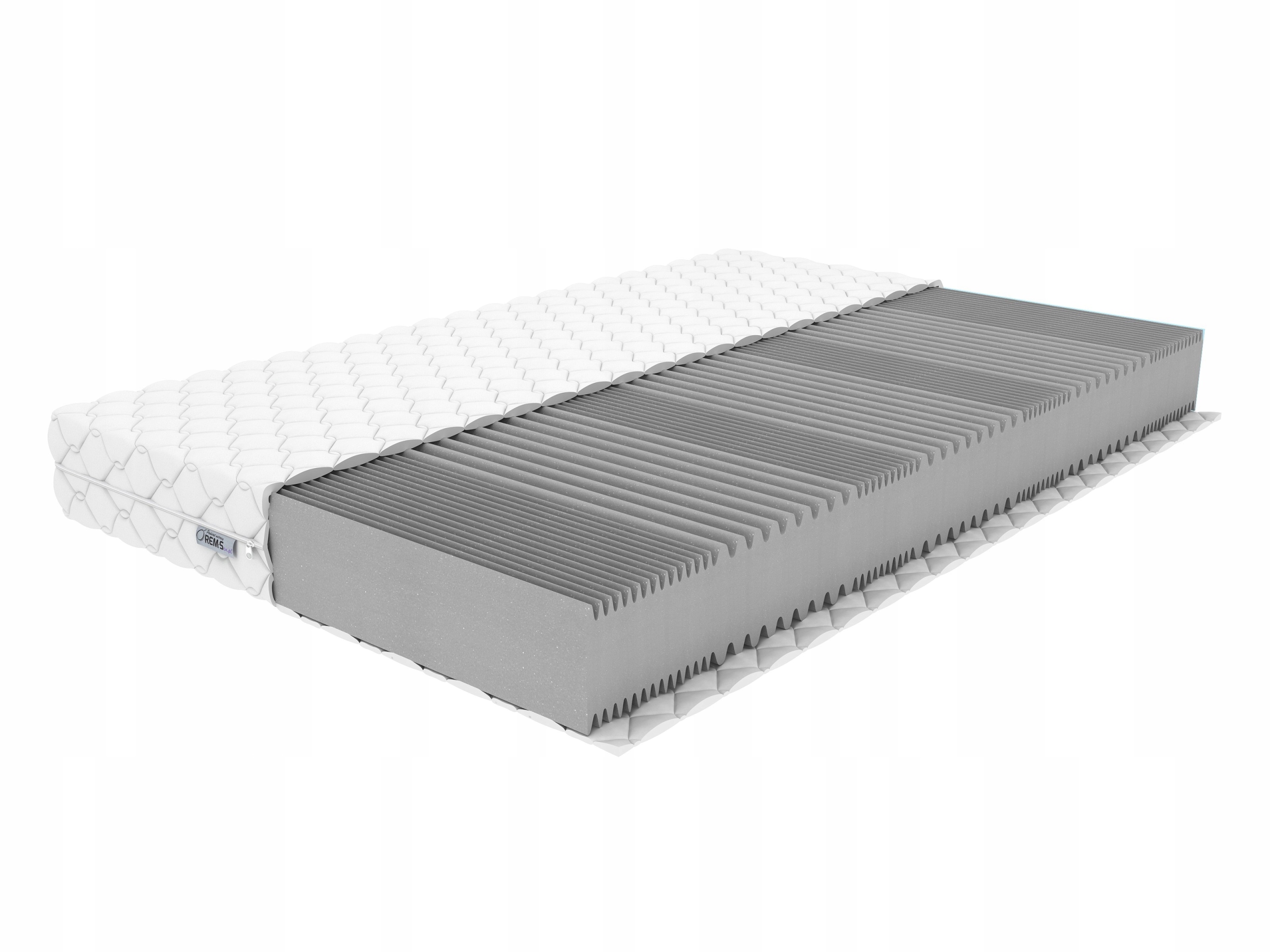Matrac na posteľ - Matrace 140x200 15 cm 25 kg/m3 7Strref Jersey H3 Cover