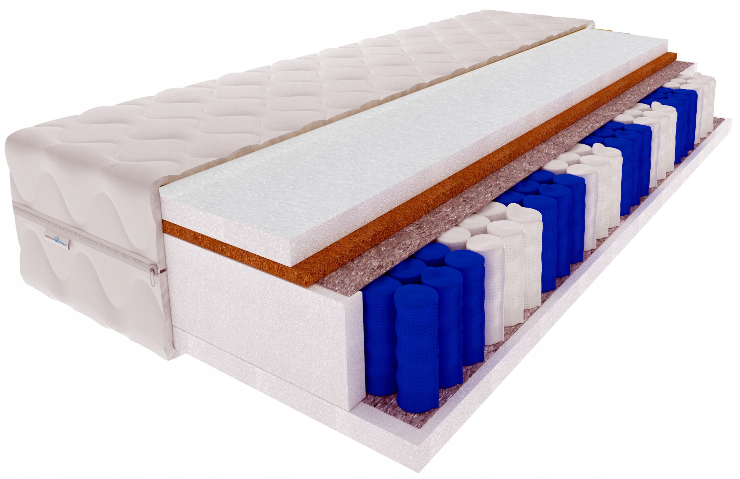 Matrac na posteľ - Matrac 70x160 Tiko Latex Coconut 9Stref H3/H4