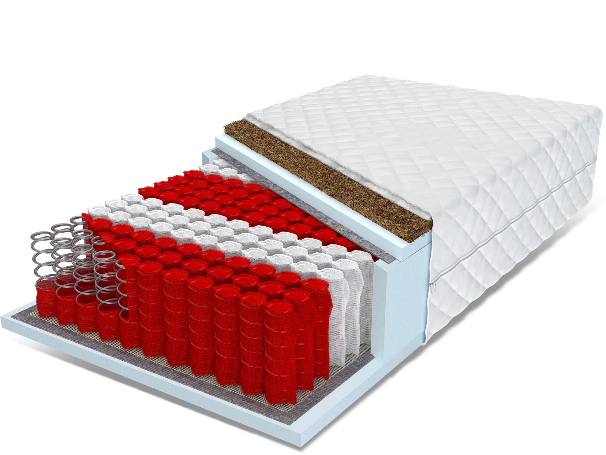 Matrac na posteľ - Posteľ 140x200 Zvýšený rámec matrace Panama D