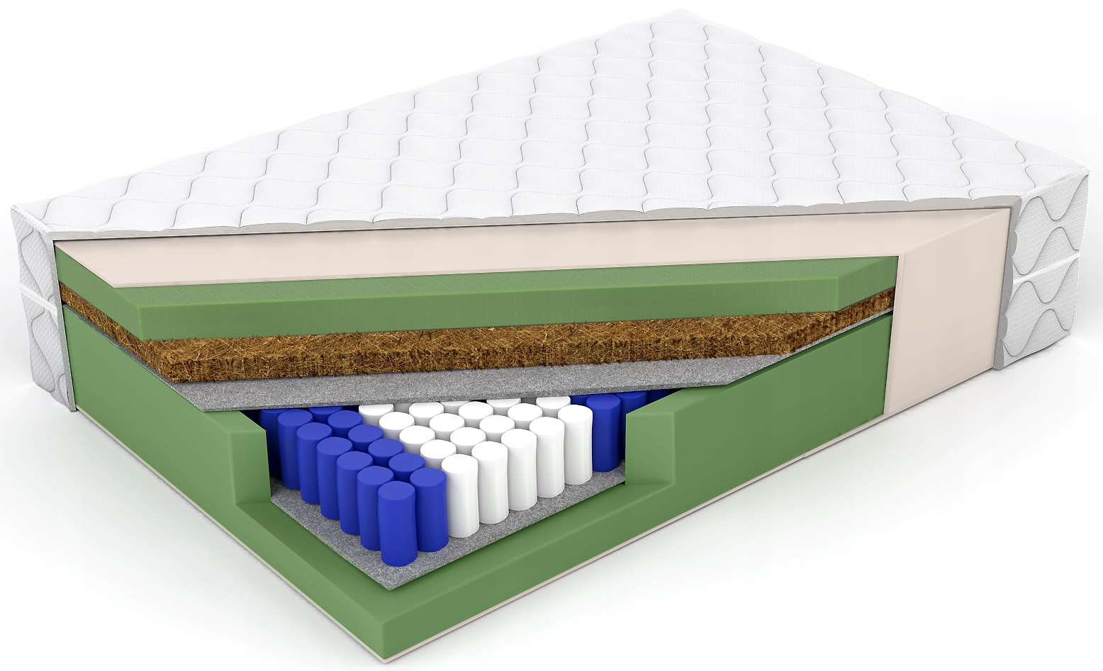 Matrac na posteľ - Atlanta matrac 160x200 Premium Coconut Max vrecko