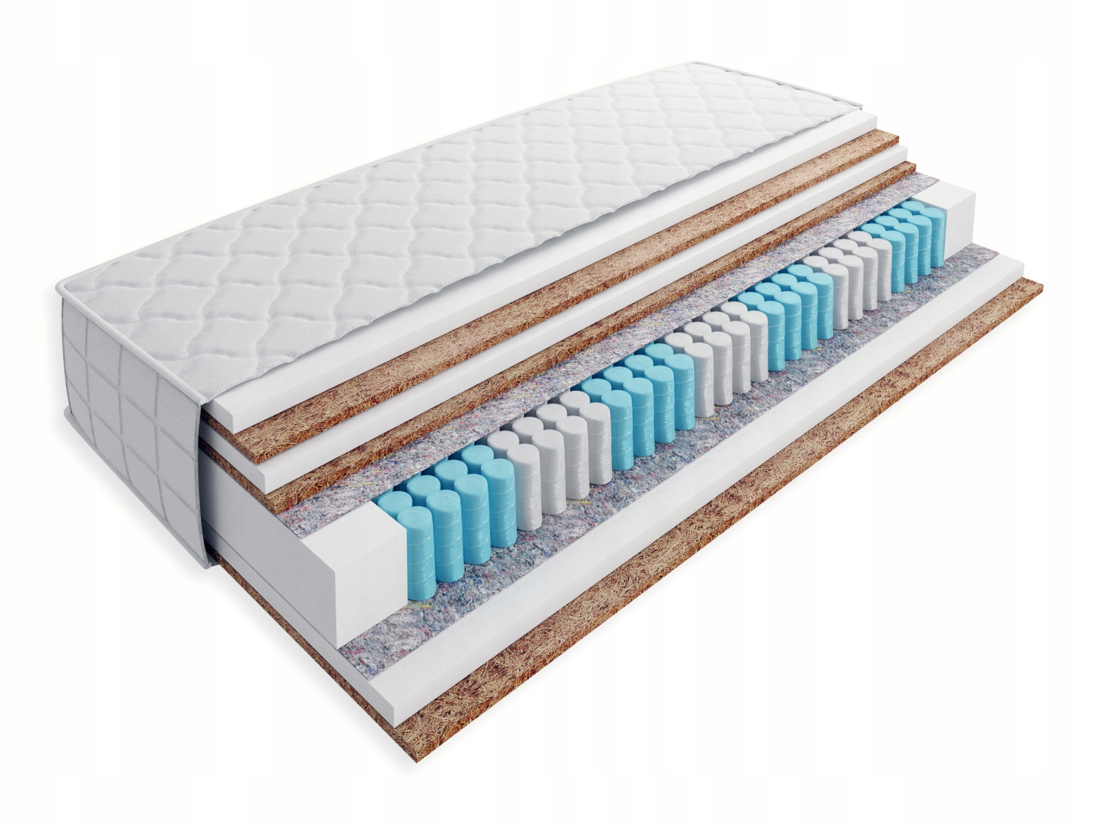 Matrac na posteľ - Veľmi tvrdý matrac 160x200 H5/H4 dvojitý