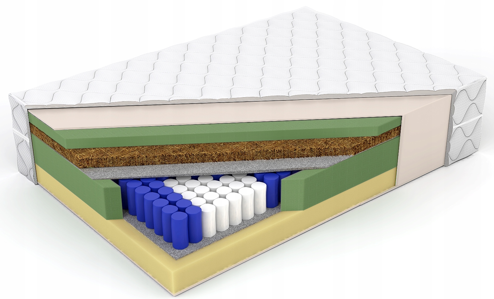 Matrac na posteľ - Bongo matrace 160x200 Premium Coconut Visco Max