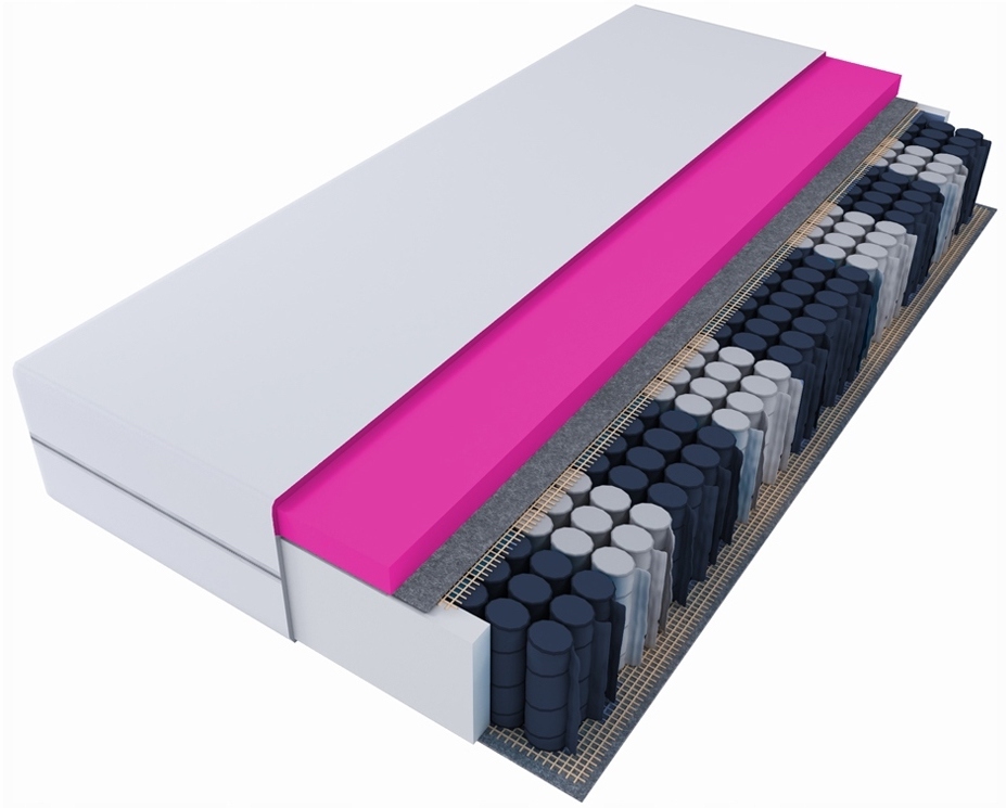 Matrac na posteľ - Graf 200x90 vreckový matrac 9 zóny 90x200