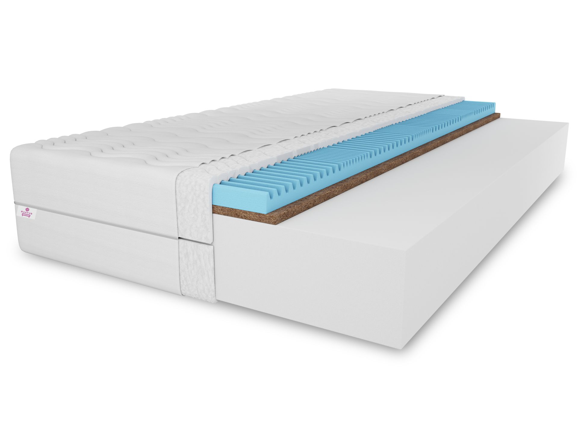 Matrac na posteľ - Matrac Twist Coconut 120x200x15 s masívnou vrstvou