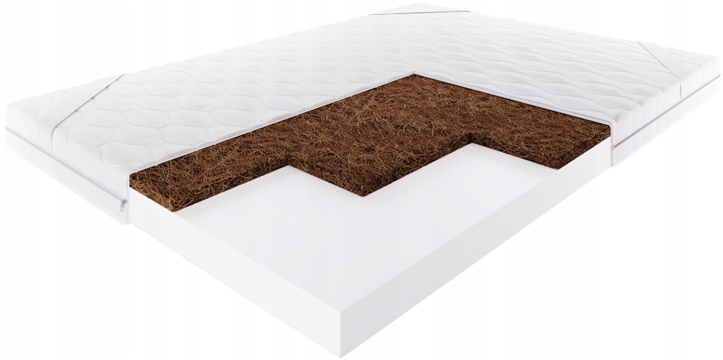 Matrac na posteľ - Horná matrac 120x190 Coconut Pur Top 6cm