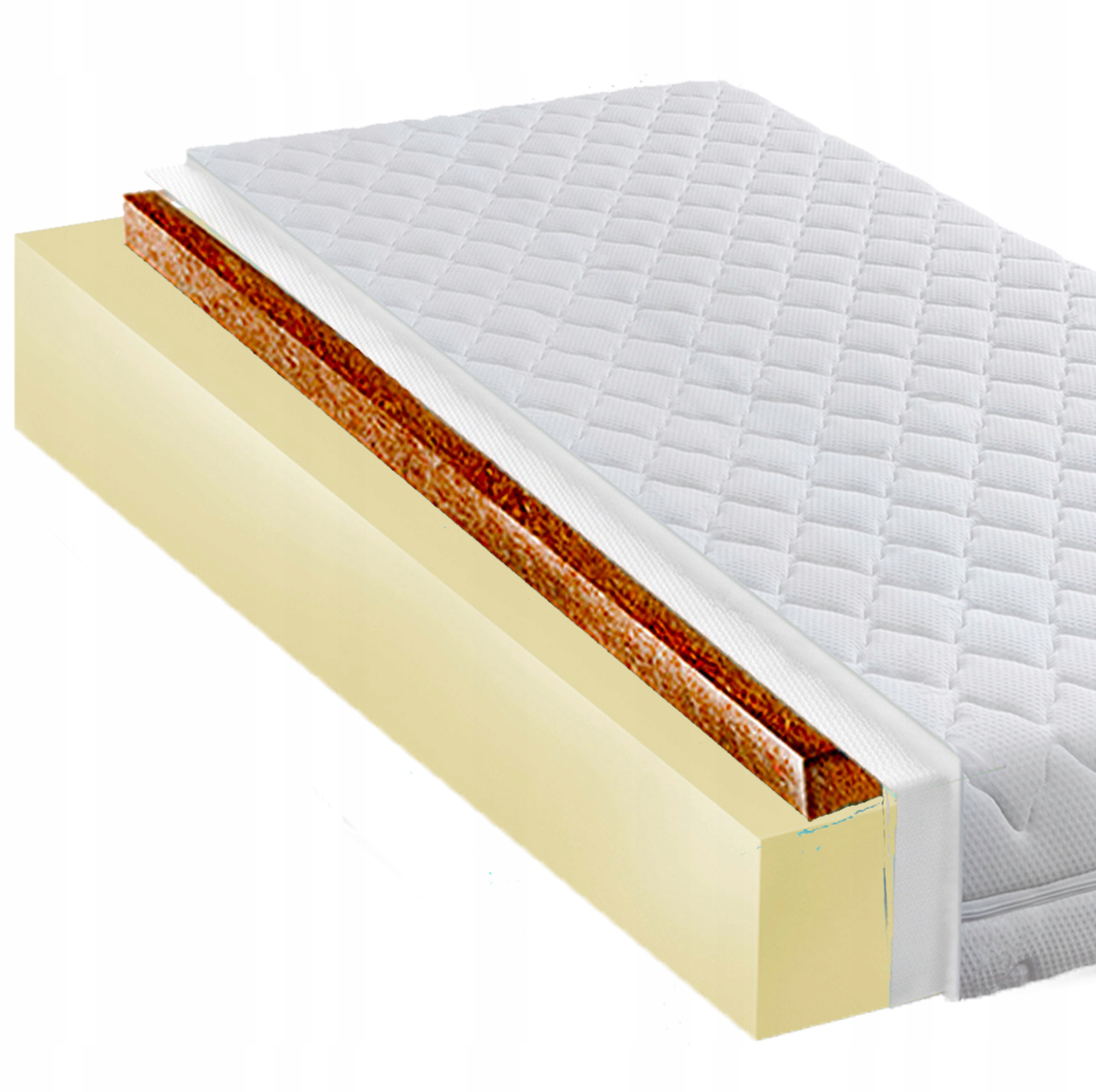 Matrac na posteľ - 100x200 penový matrac s antialergickým kokosom