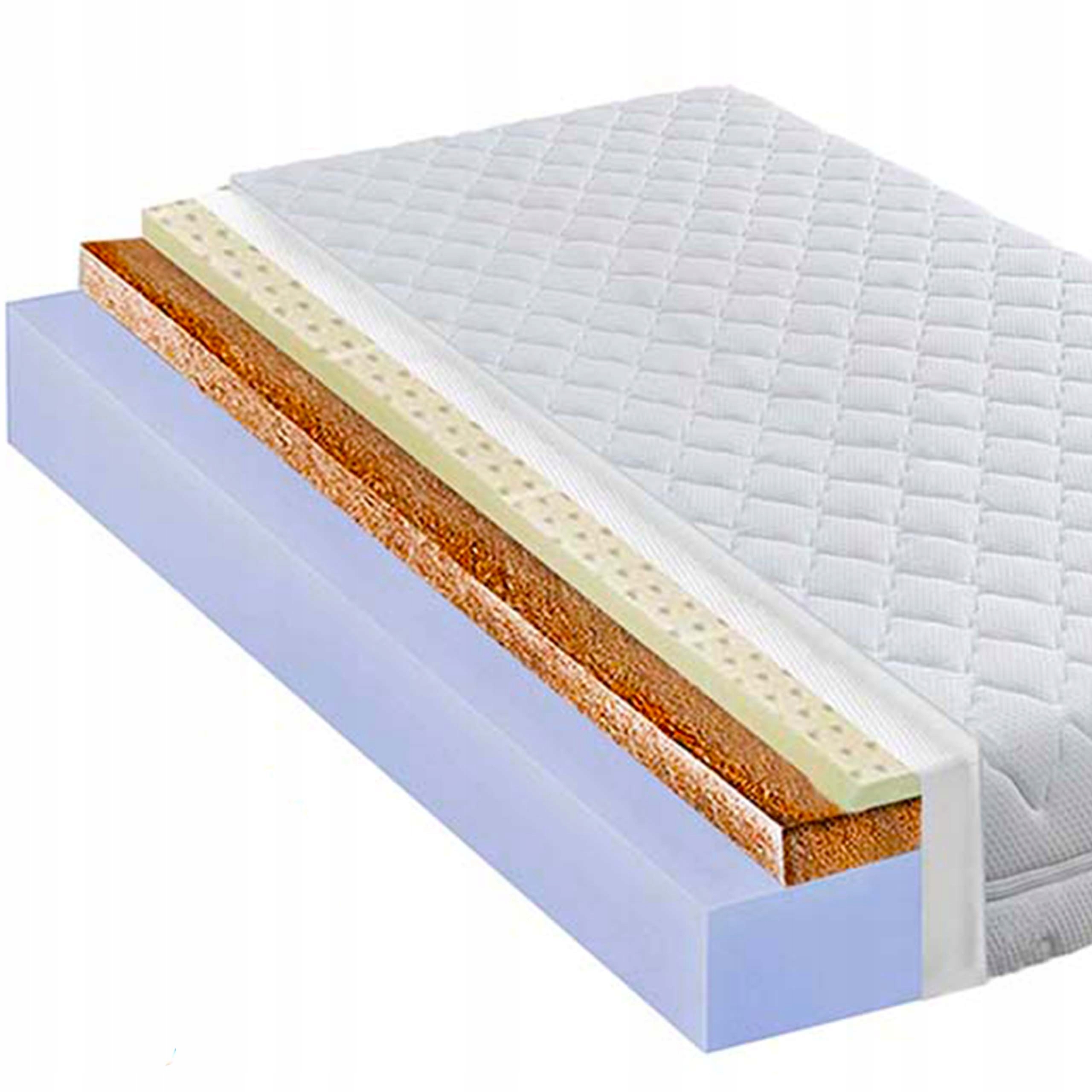 Matrac na posteľ - Penová matrac 110x180 s latexovým kokosom 15 cm