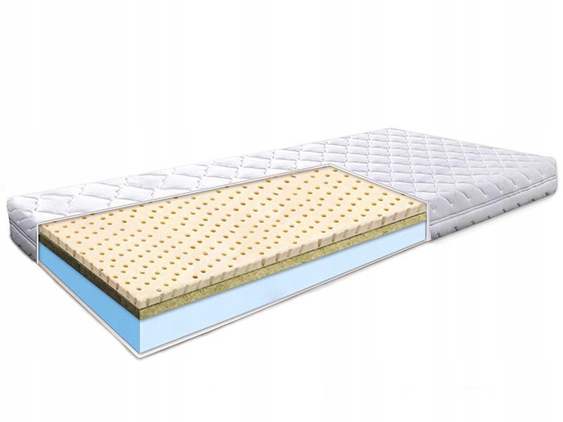 Matrac na posteľ - Penová matrace 90x160 latexová morská tráva 10 cm