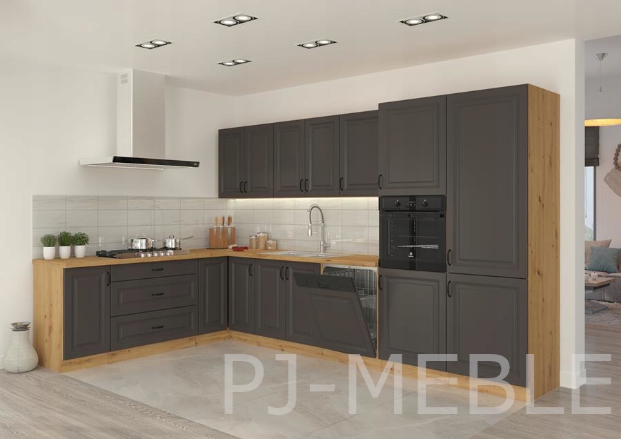 Kuchynská linka - Kuchynský nábytok, vlastná súprava kuchyne Stilo Graphite