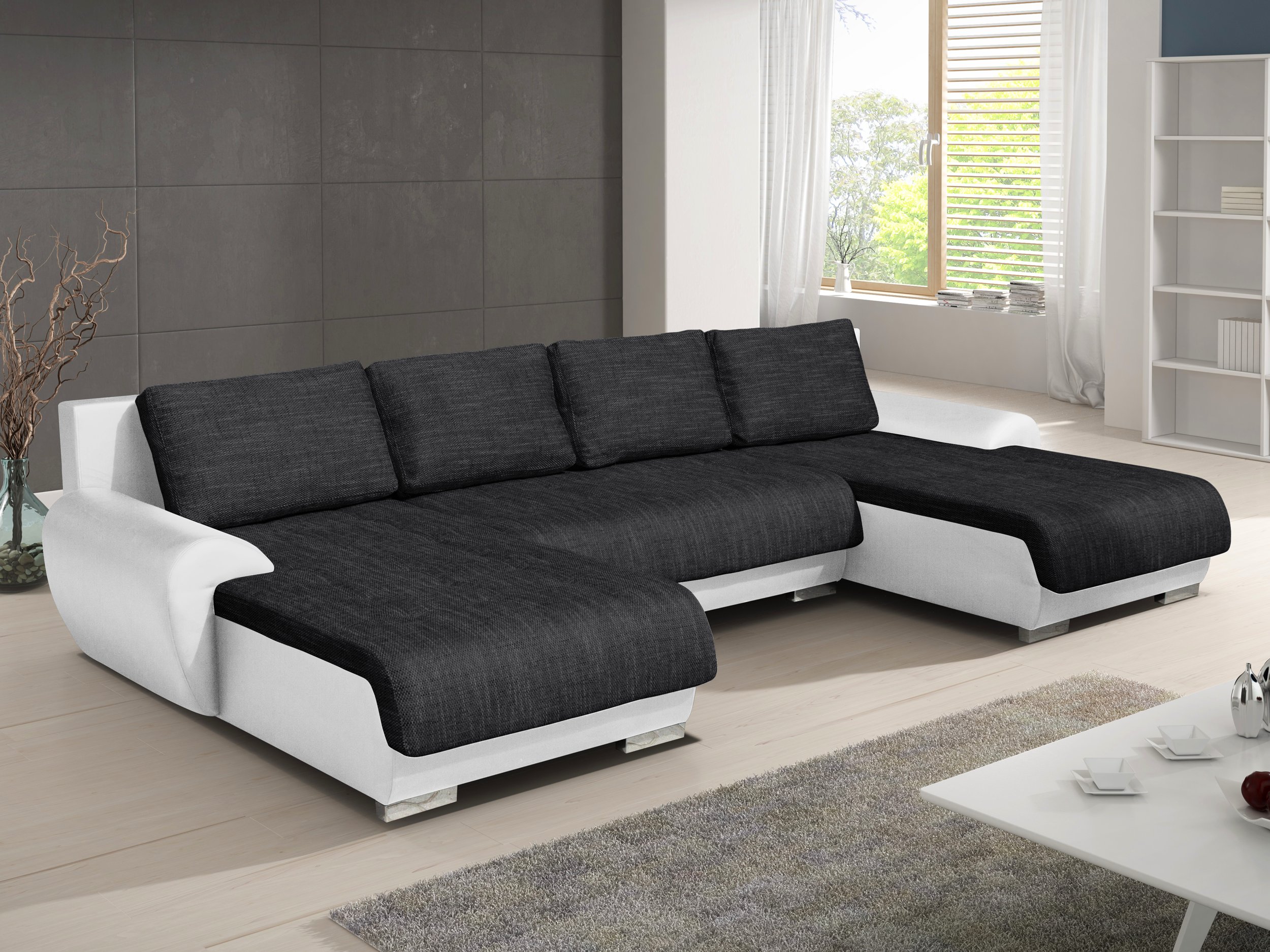 Rohová sedacia súprava - Šatnícka šatníka 90 cm 2d 2SZ Son Mix+B-9N Extension