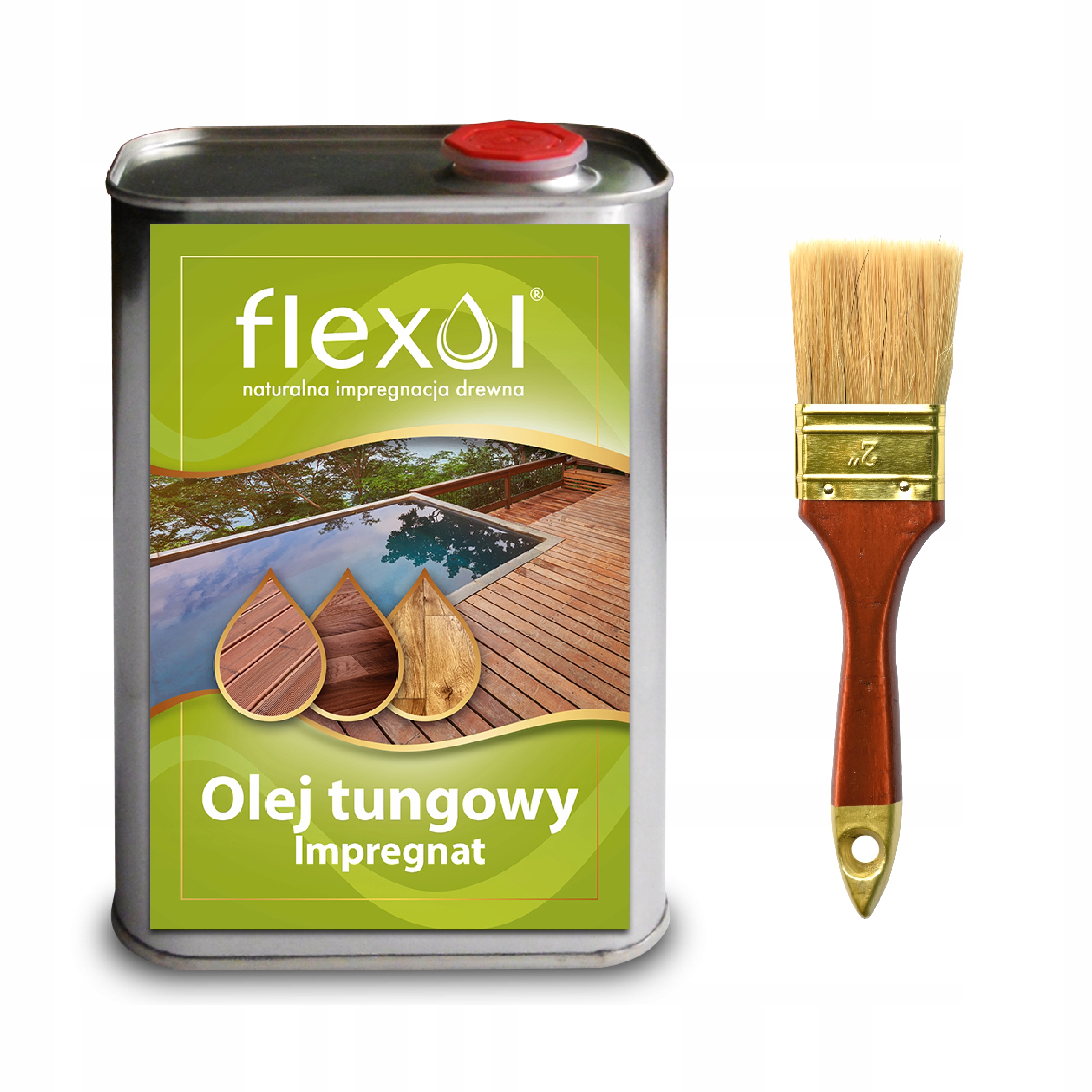 Tung Oil Tung Oil, Natural Pure 1L