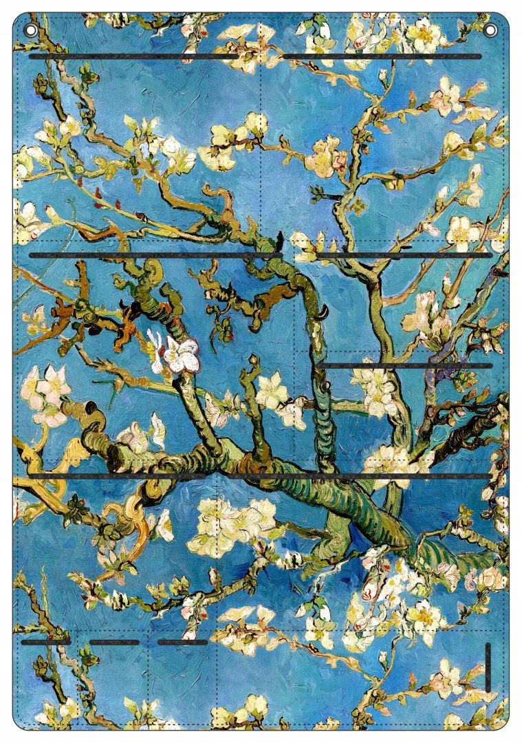 Organizátor antracite mandľ 45x65 cm