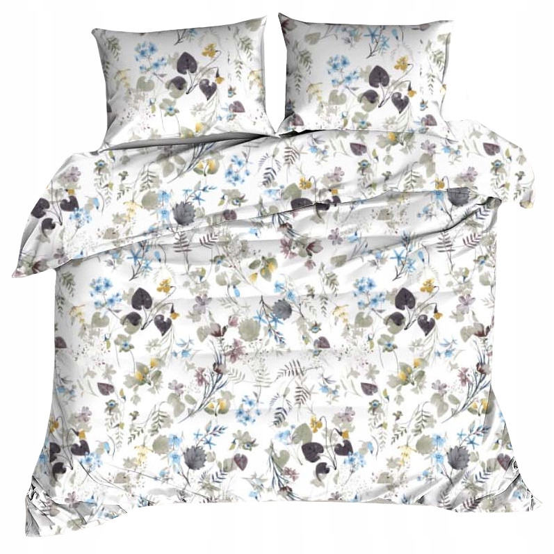 Kompletný set posteľných obliečok - Bavlnená podstielka Bielbaw 160x200 + 2x70x80 šedá