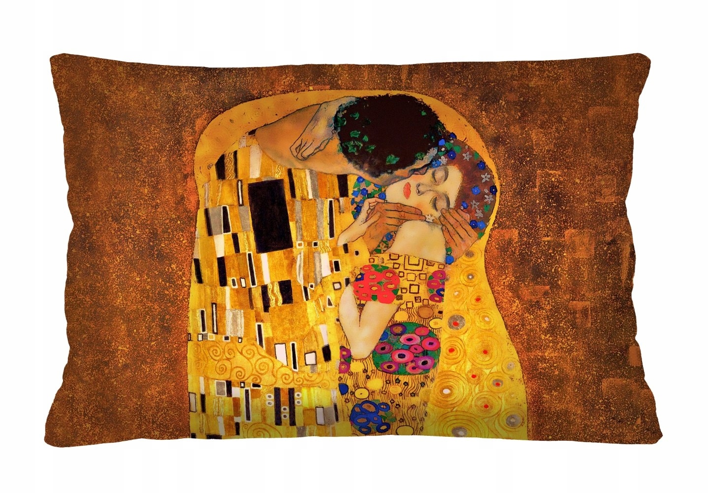 Vankúš - elegancia tlačový bozk (klimt) 40 x 6