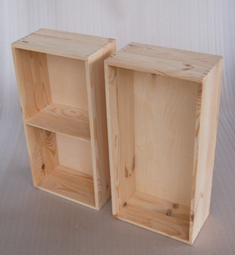Barbara 60 Pine Wall Poličky