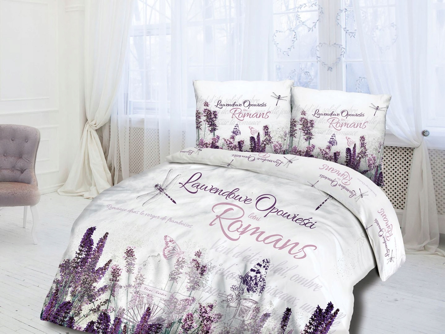 Kompletný set posteľných obliečok - Bavlnená podstielka 61497/1 160x200 panelov