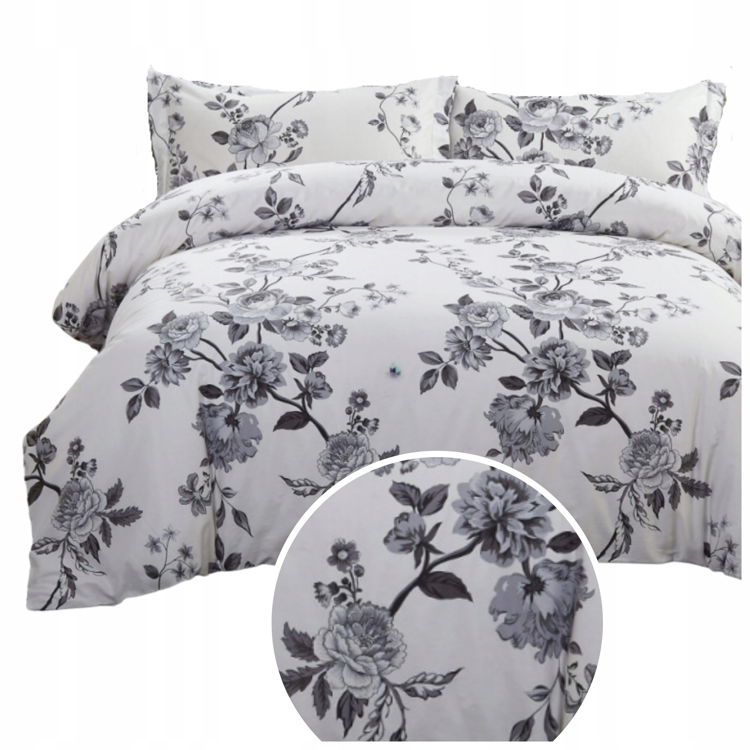Kompletný set posteľných obliečok - Bavlnená saténová podstielka 160x200 70x80 Kvalita !!