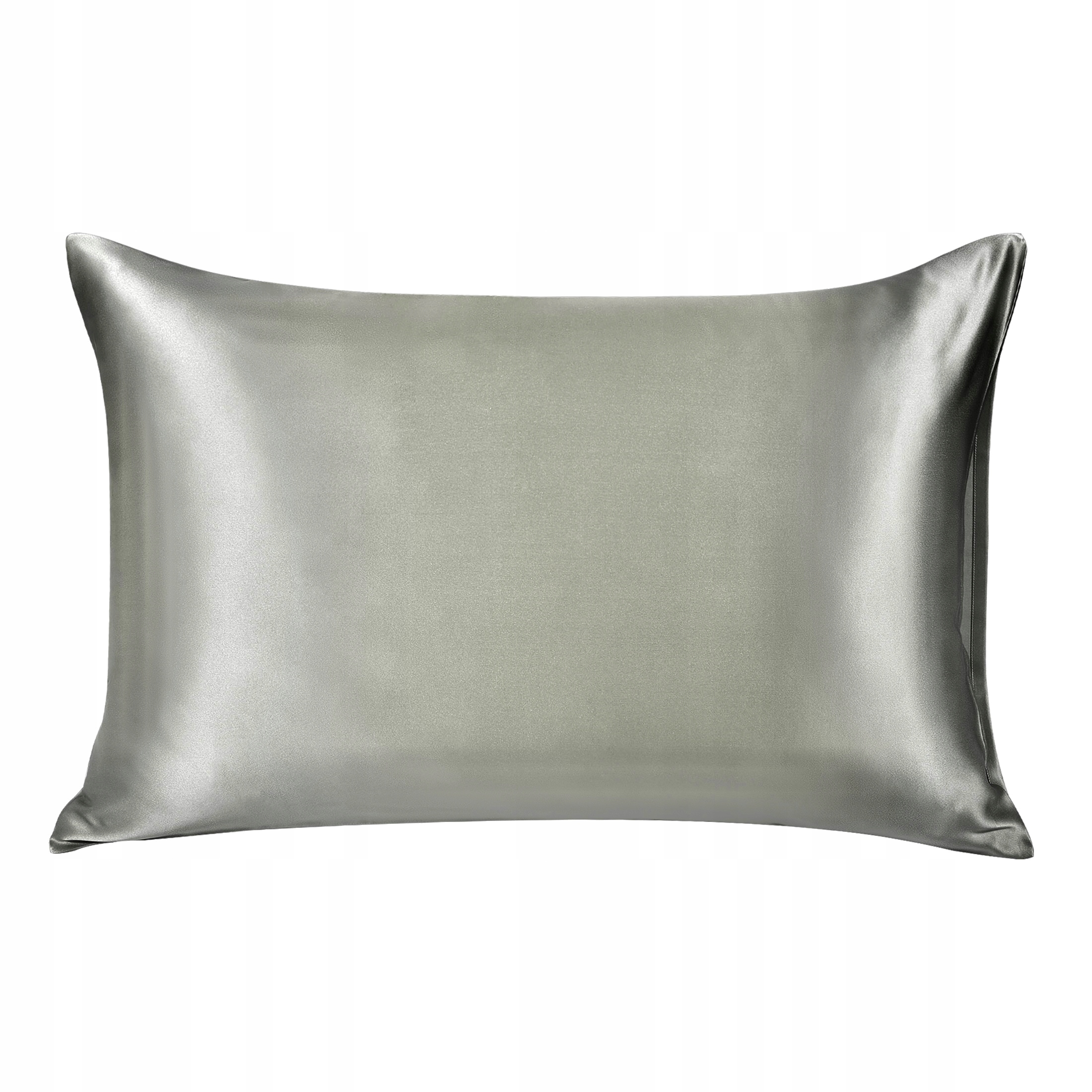 Obliečka na vankúš - Vankúš 100% hodvábny luxus 22 mm 40 x 40 cm tmavošedá