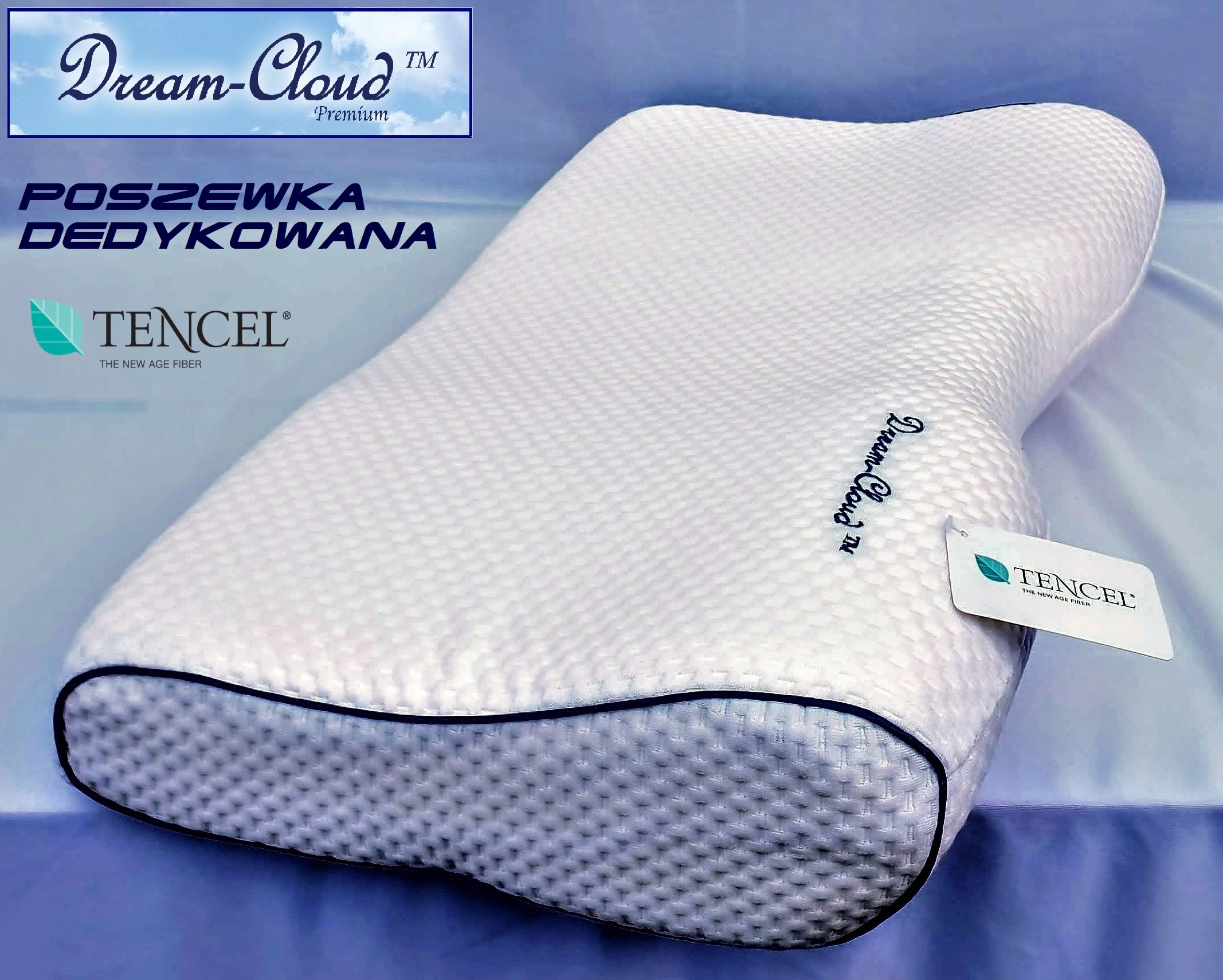 Obliečka na vankúš - Dream -cloud vyhradený vankúš - m
