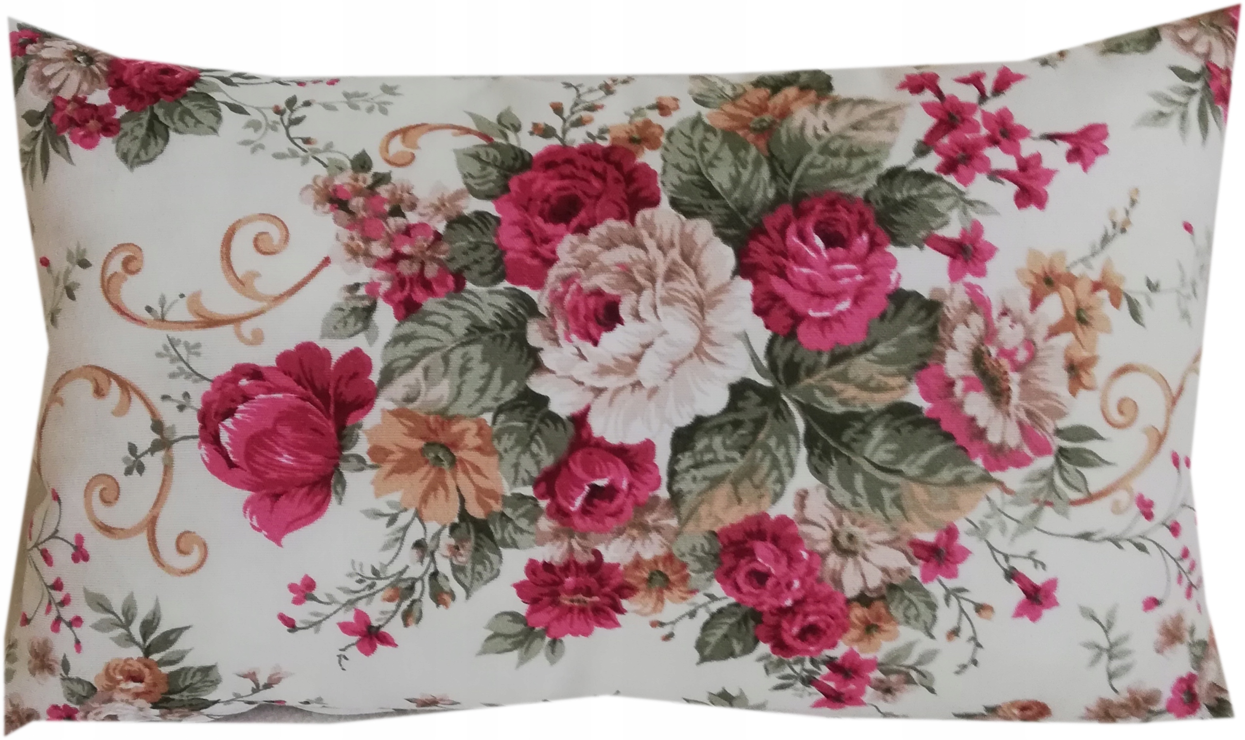 Obliečka na vankúš - Dekoratívne vankúš 30x50 anglické retro ruže